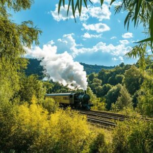 Une journee a Anduze : aventure familiale a bord du train a vapeur des Cevennes