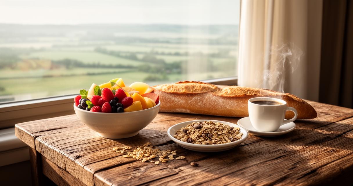 Petit-déjeuner en séjour : les classiques qui font le plein d&rsquo;énergie